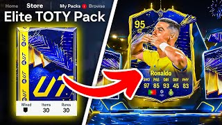 25x 600K ELITE TOTY PACKS 🤯 FC 24 Ultimate Team [upl. by Reiter]