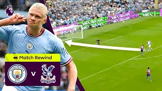 HAALAND HATTRICK AS CITY COME FROM BEHIND  Man City vs Crystal Palace  Premier League Highlights [upl. by Mandi]