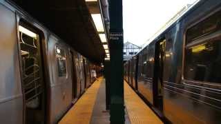 MTA New York City Subway  Newkirk Avenue  Newkirk Plaza  BMT Brighton Line [upl. by Ileek]