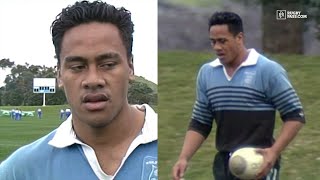 All Black Legend Jonah Lomu As An AMAZING Schoolboy  Rugby Highlights  RugbyPass [upl. by Appledorf]