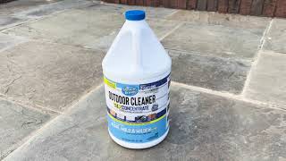 Miracle Brands Outdoor Cleaner  1 Gallon Vido [upl. by Hearsh]