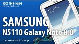 Samsung Galaxy Note 80  как разобрать планшет и его запчасти [upl. by Yesnel]