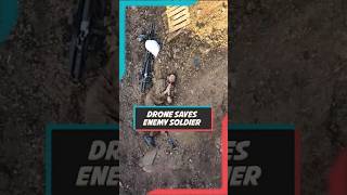 A Moment of Humanity  Ukrainian Drone Pilot Saves Russian Soldier shorts story humanity soldier [upl. by Carhart639]