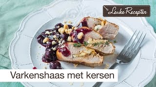 Varkenshaas met kersen [upl. by Calandra]