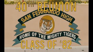 SFHS 40th Reunion  San Fernando High School 2022 [upl. by Carri487]