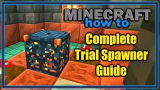 Everything About Trial Spawners in Minecraft 121  Easy Minecraft Tutorial [upl. by Ornie]