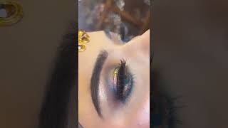 Shimmery eye makeup❤️Divine era studio and Academy Sujata Kapoortrending viral videoyoutubeshorts [upl. by Ahsirahc643]