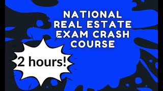 National real estate exam review crash course [upl. by Linc]