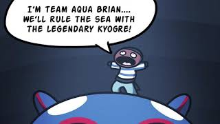 Team Aqua Vs Team Magma Pokémon Comic Dub [upl. by Anev]