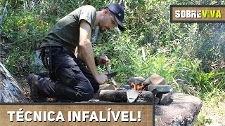 Como fazer uma fogueira O guia COMPLETO  Sobreviva Ep 01 [upl. by Anneis]