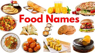 Food Vocabulary for Kids  Food Name  Food Names in English  Names of Food food educare foods [upl. by Ahsahs166]