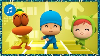 🎶 Esquerda Direita Emcima Embaixo  POCOYO em PORTUGUÊS do BRASIL  DESENHOS ANIMADOS crianças [upl. by Nodnal69]