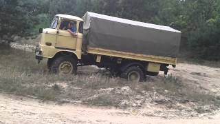 IFA W50 LAA in den Panzerbergen bei Eberswalde [upl. by Naihs]