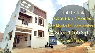 2bhk  1bhk  1Rm Ground amp 1st  1200 Sqft  Sale In Bangalore  Near KR Puram  Maragondanahalli [upl. by Zobias756]