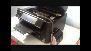 CISS installation for Epson workforce 840 845 630 635 645 545 7510 7520 WF3520 WF3540 printers [upl. by Leanard]