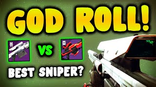 Destiny 2  The New IRON BANNER SNIPER Is AMAZING Occluded Finality GOD ROLLS amp Weapon Breakdown [upl. by Yntruoc]