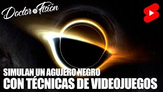 SIMULAN un AGUJERO NEGRO con TÉCNICAS DE VIDEOJUEGOS 🎮 [upl. by Jarrid]