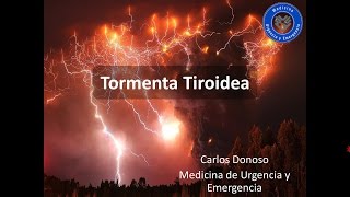 Tormenta Tiroidea MUE FOAMed MUE ChileEM [upl. by Nangem918]