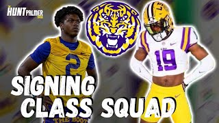 LSU 7x7 Signing Class Football Team  1 QB Commit Bryce Underwood Leads The Squad [upl. by Ennovihs632]