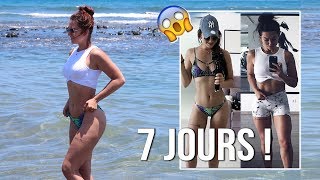 JAI SECHÉ EN 7 JOURS  Vlog  DIET amp FIT PLAN en vacances [upl. by Devol]