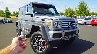 MercedesBenz G550 4x4 Squared Start Up Exhaust Test Drive and Review [upl. by Stephie]