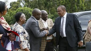 SEE WHAT HAPPENED AS GACHAGUA ARRIVES TO MEET UHURU KENYATTA IN GATUNDU AFTER BEING IMPEACHED [upl. by Jena]