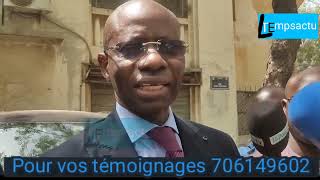 la réaction de Boubacar kamara et Mame Boye Diao sur le dialogue et la décision du pr Macky SALL [upl. by Atterg]