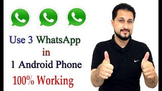 How to use 3 Whatsapp accounts in one android Mobile [upl. by Ylecara]