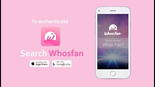 Whosfan How to authenticate KPOP album and reflect to Chart on Whosfan [upl. by Lewls]