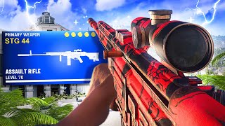 this NEW STG 44 CLASS SETUP is the BEST AR in CALDERA WARZONE  Pacific Gameplay [upl. by Einneb]