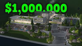 Peak Prestige Prebuilt Mansion  Bloxburg Tours [upl. by Azyl]