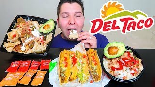 Del Taco • MUKBANG [upl. by Viviana]