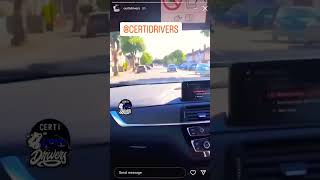 Certi drivers giving driving lessons Certi Skilled msport mavay m135i [upl. by Geraldine77]