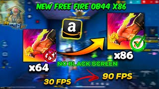 NEW AMAZON FREE FIRE OB45 SUPER OPTIMIZED  FREE FIRE X86  FIX LAG AFTER OB44 FREE FIRE UPDATE [upl. by Cammi]