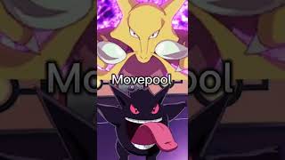 Alakazam vs Gengar  Who is Better  Pokémon Battle pokemon videogames anime shorts [upl. by Aicinad67]