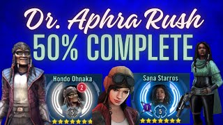 Doctor Aphra Rush  25 week Update  BONUS UNLOCK  SWGOH [upl. by Eelsha]