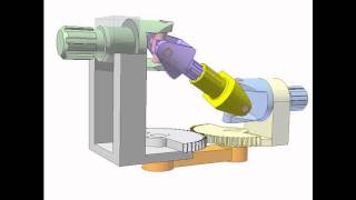 Study of double Cardan universal joint 1a [upl. by Akirea907]