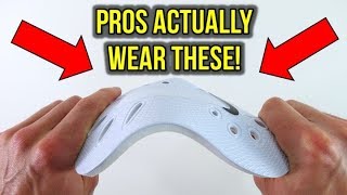 THE WORST SHIN GUARDS THAT PRO FOOTBALLERS ACTUALLY WEAR [upl. by Neevan]