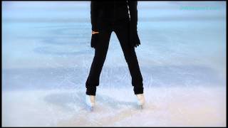 Patinaje sobre hielo 12 Patinar hacia atrás [upl. by Ailecnarf923]