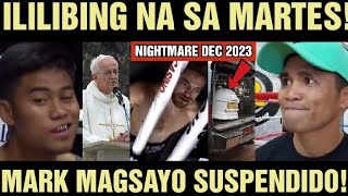 ILILIBING NA SA MARTES MAGSAYO SUSPENDIDO PINOY NAG ANGAS [upl. by Aleinad]