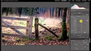 Fotobewerking in Lightroom deel 3  Een hekje tot iets bijzonders maken [upl. by Tepper]