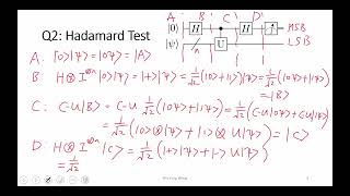 L151 Hadamard Test Circuit [upl. by Jaclin]