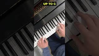 Easy Piano Tutorial Lean On Me by Bill Withers shorts pianotutorial [upl. by Metts]