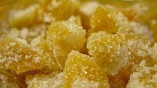 How to Crystalized or Candied Ginger video recipe by Bhavna [upl. by Werdn827]