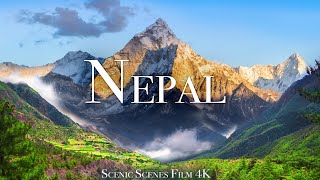 Nepal In 4K  Country Of The Highest Mountain In The World  Scenic Relaxation Film [upl. by Yliak]