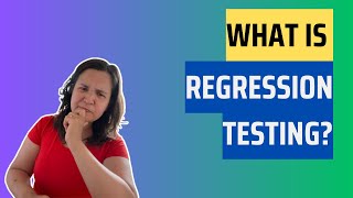 What is regression testing [upl. by Airakaz]