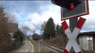 LandshutNeuhausen  DampflokSonderfahrten am 1 Advent 2013 [upl. by Yk473]