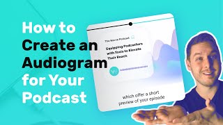 Create an Audiogram for Your Podcast with Captions [upl. by Anek]