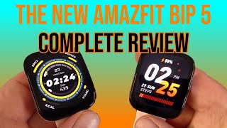 Complete Review of the new Amazfit Bip 5 Smart Watch Does it punch above its weight [upl. by Maziar]