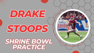 Oklahoma WR Drake Stoops 1v1 Reps During Shrine Bowl Practice [upl. by Legnaros]